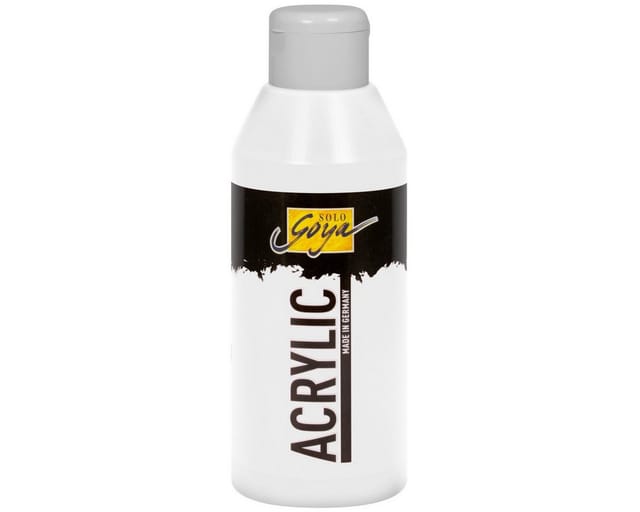 C. KREUL Acrylfarbe KREUL Acrylfarbe SOLO Goya weiß 250ml Flasche