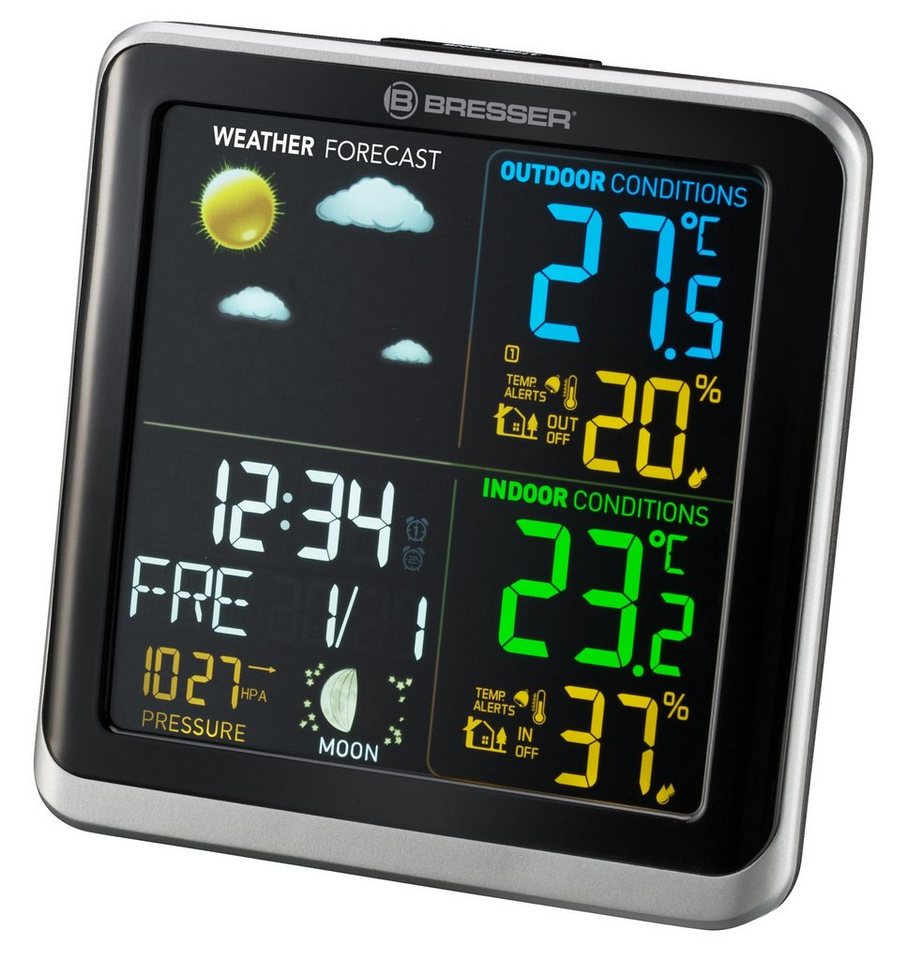 BRESSER BRESSER ClimaTemp TB Wetterstation mit LCD-Farbdisplay Wetterstation Bild 3