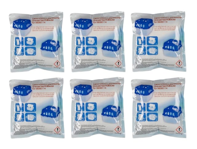 BURI Luftentfeuchter 6er-Pack Luftentfeuchter Nachfüllbeutel 400g Granulat Raumentfeuchter