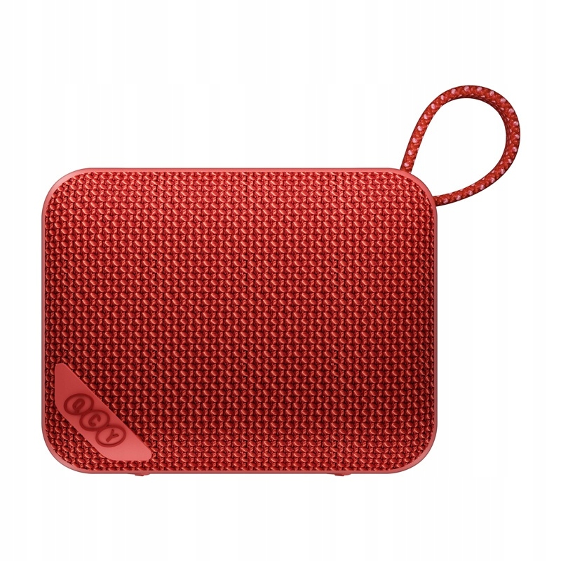 Qcy Sp2 Tragbarer Bluetooth 5.3-lautsprecher, Kabelloser Lautsprecher, Led-beleuchtung, Ipx7, 5 W, Rot