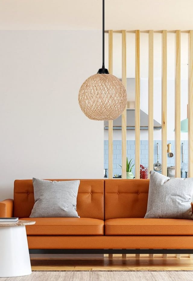 Opviq Kronleuchter Handmade Jute Chandelier, 55 cm H1564