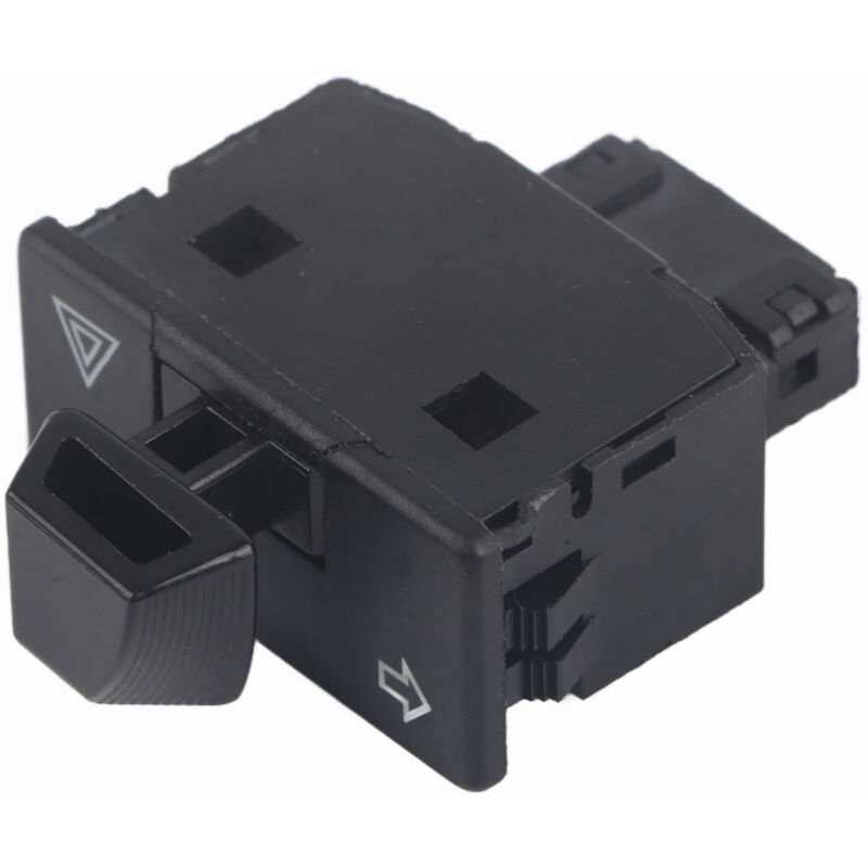 Tbest Universal-motorradlenkerschalter Abs Schwarz 34mm, Blinker- Und Hupenknopf, Einfache Installation, Langlebiger Fahrradlichtregler Für Cruiser Und Dirtbikes.