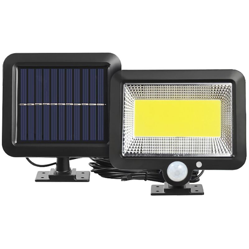 Solar-außenleuchte Mit Induktionsfunktion, Geteilte Ausführung, Hofbeleuchtung, Wiederaufladbare Solar-wandleuchte, Garagenbeleuchtung, Straßenbeleuchtung