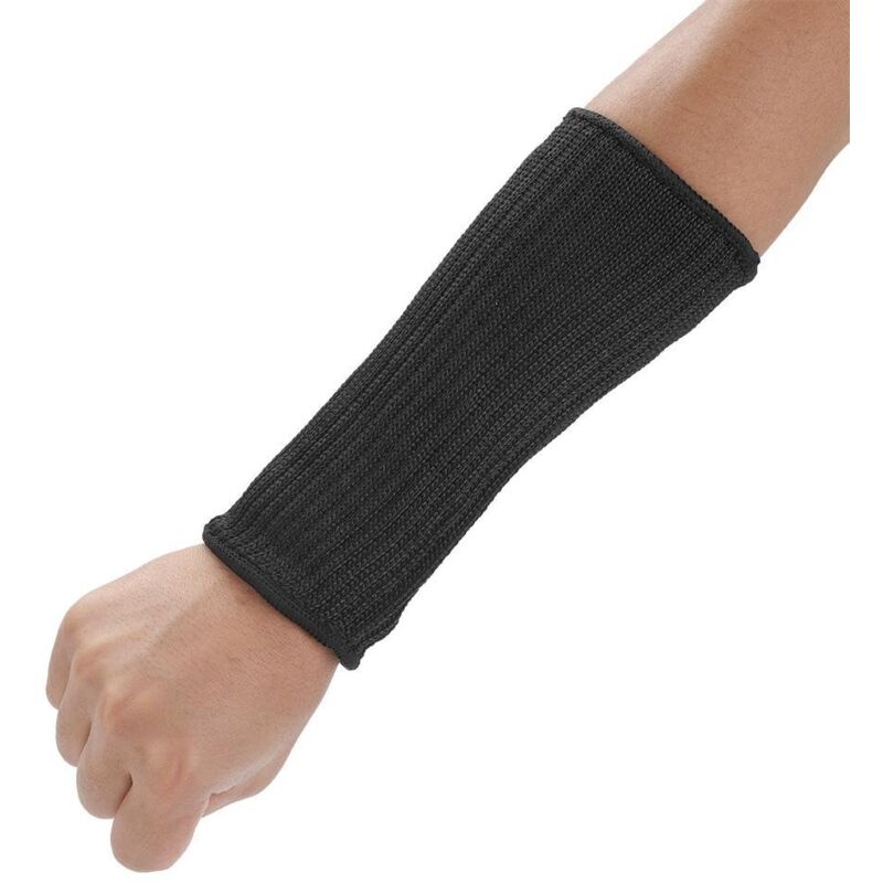 Paar Armstulpen, 20 Cm Lange, Schnittfeste Edelstahl-schutzhüllen Für Gartenarbeit, Metzgerei, Glasverarbeitung, Fabrikarbeit, Werkzeugschutz, A