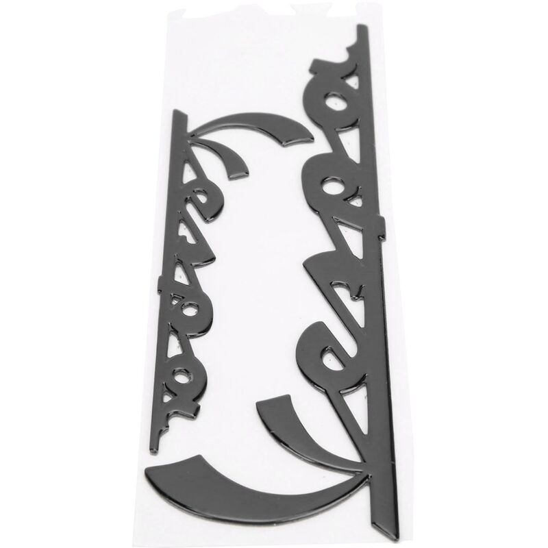 Emblem-aufkleber, 3d-emblem-aufkleber Für Vespa Gts300 Lx125 Lx150 Ie Sprint Primavera 300 Lx Lxv Super (schwarz)