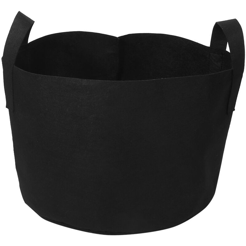 Schwarzer Pflanzsack, Belüfteter Blumentopf (10 Gallonen, 28 X 40 Cm), A