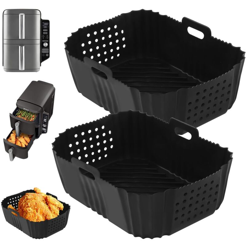 Formen Für Die Ninja Double Stack Sl400eu 9,5l Heißluftfritteuse, Silikonzubehör Für Ninja Af300eu Und Af400eu