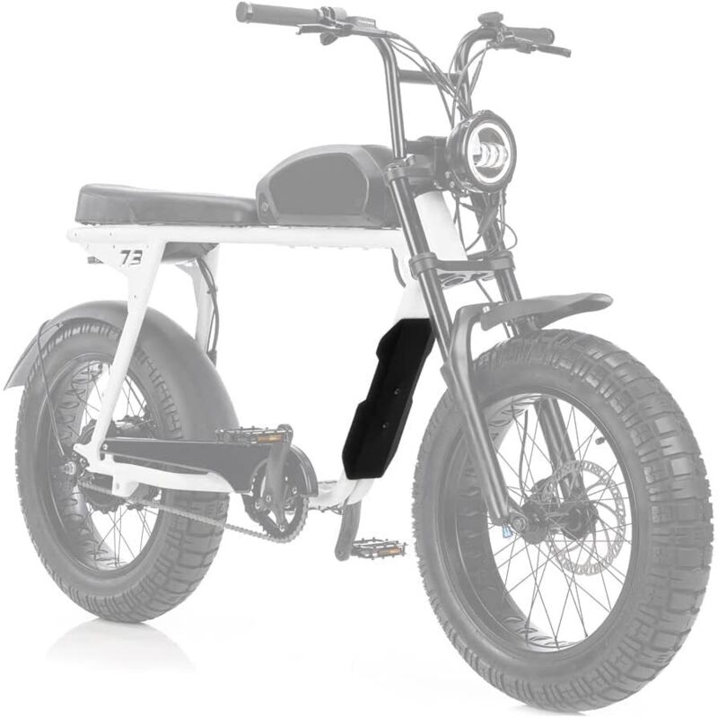 Super 73 Mittelkotflügel Für Super 73 S1 / Super 73 S2 / Super 73 Rx E-bikes, Schwarz, Mittig
