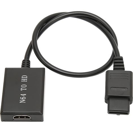 N64-zu-hdmi-konverter, N64-zu-hdmi-adapterkabel Für Snes Und N64, Hd-link-kabel Zur Umwandlung Des Konsolen-videosignals, Unterstützt Pal Und Ntsc