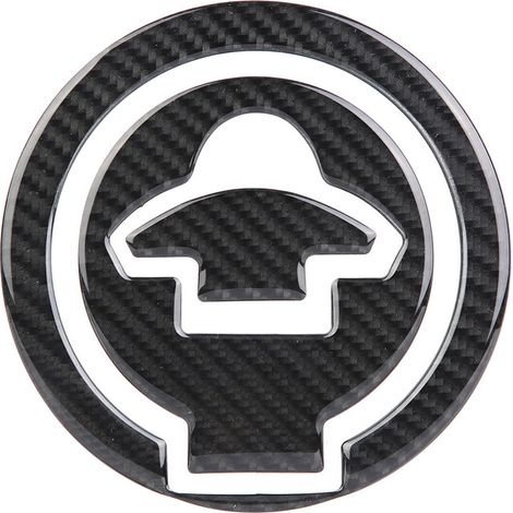 Suuonee Aufkleber Dekor, Auto Dekoration Carbonfaser Abdeckung Emblem Aufkleber