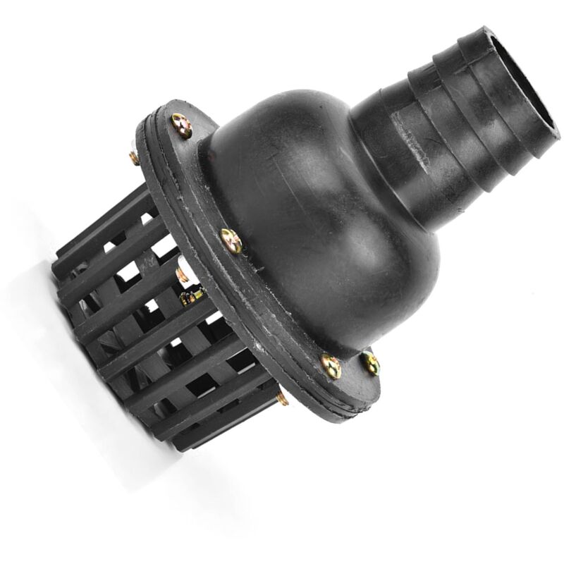Bodenventil Für Wasserpumpen, Rückschlagventil, Schwarzes Pvc-bodenventil Für Brunnenpumpen Für Flüssigkeitspumpen, 1,5 Zoll, 2 Zoll, 2,5 Zoll, 3 Zoll, 4 Zoll (1,5")