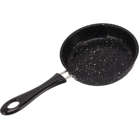 Eierpfanne, Kleine Antihaftbeschichtete Edelstahl-bratpfanne Mit Griffigem Griff Für Drinnen Und Draußen (12 Cm)