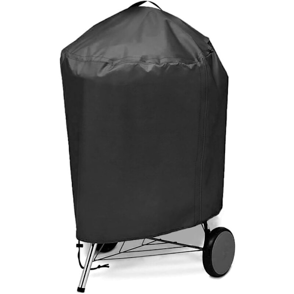 Weber 57cm Runde Wasserdichte Grillabdeckung, Hergestellt Aus 420d Oxford-gewebe (φ71 X 68cm) Für Den Außenbereich.