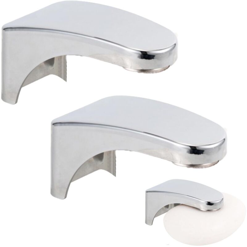 2-teiliges Magnetisches Seifenschalen-set, Wandbox Für Bad Und Küche, Silber