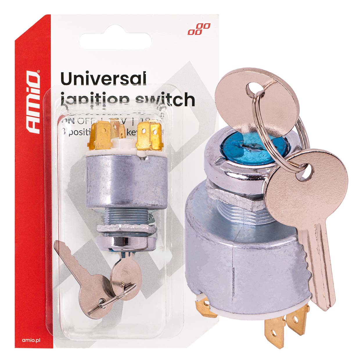 Universeller Zündschalter 12v Amio-04437