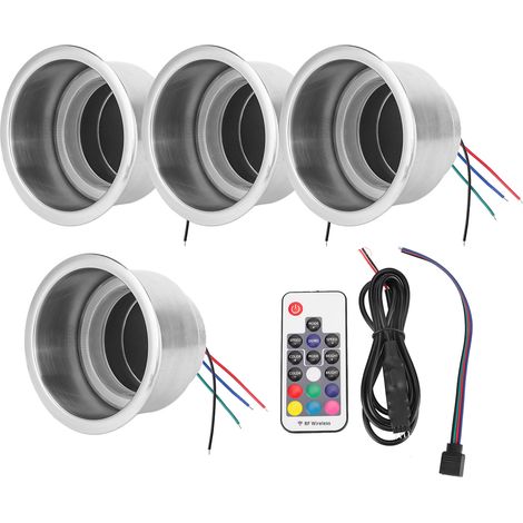 Rv Led-autotransporter Aus Edelstahl Mit Fernbedienung Für Boote, Wohnmobile Und Lkws.