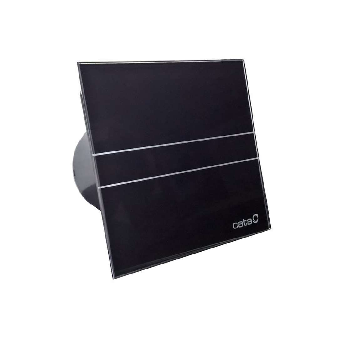 Sapho Cata E - Badventilator Axial E-120 Gbt, Mit Timer, 15 W, Rohr 120 Mm, Schwarz 00901502