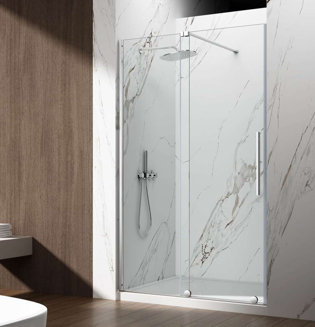 Gelco Spirit - Duschtür 120 Cm, Klarglas/chrom Gi1012