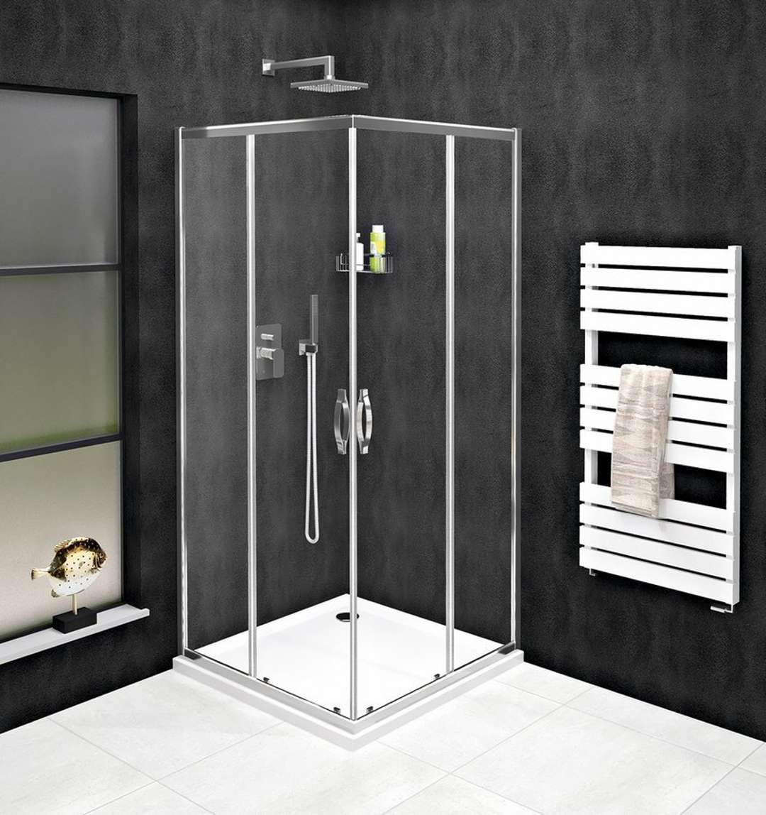 Gelco Sigma Simply - Duschkabine 80x80 Cm, Klarglas/chrom Gs2180gs2180