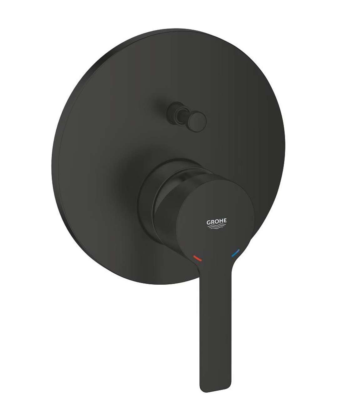 Grohe Lineare Einhand-wannenbatterie, Fertigmontageset Für Rapido Smartbox, Mattschwarz, 240642431