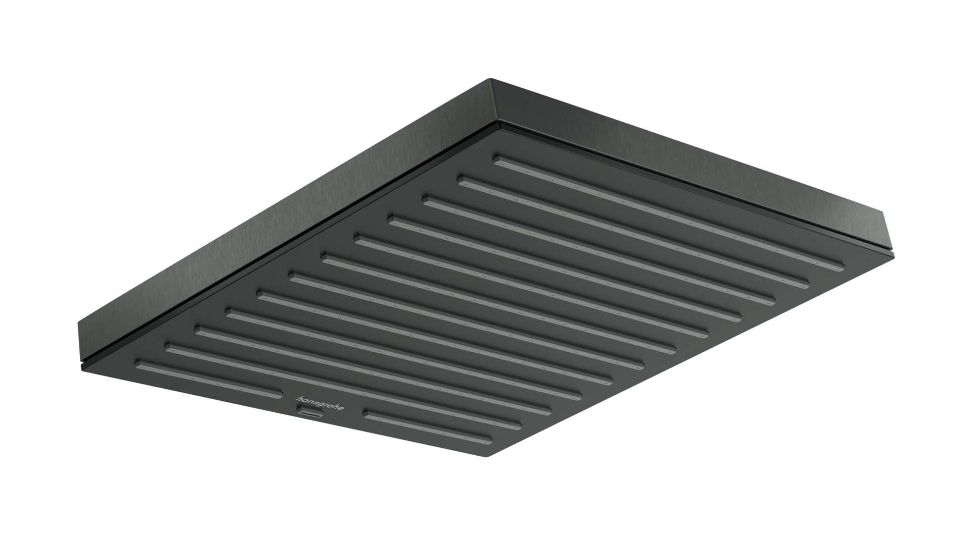 Hansgrohe Pulsify E - Kopfbrause, 26 X 26 Cm, Schwarzchrom Gebürstet 24330340