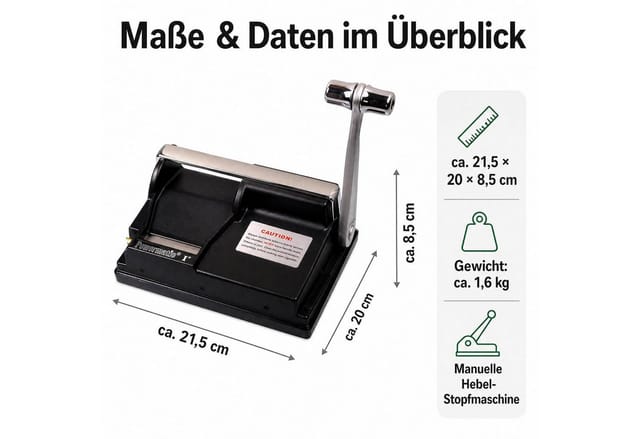 LK Trend & Style Tischdrehmaschine Powermatic I+ Elite Zigarettenzubereiter mit Zubehör, (plus eine Zigarettenbox für 30 Stück), eine der besten Zigarettenfertiger auf dem Markt