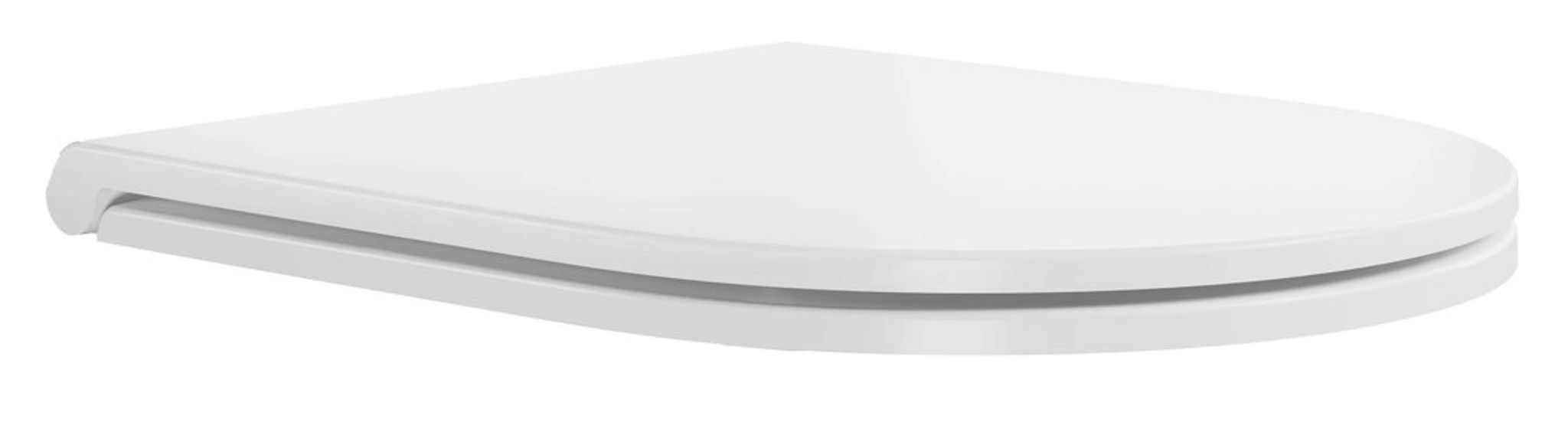 Sapho Kerasan Flo Keramika - Wc-sitz Slim, Softclose, Weiß 319101n