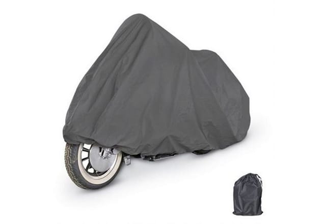 BURI Schutzplane Motorrad Vollgarage Motorradgarage Schutzhülle Abdeckplane Abdeckung