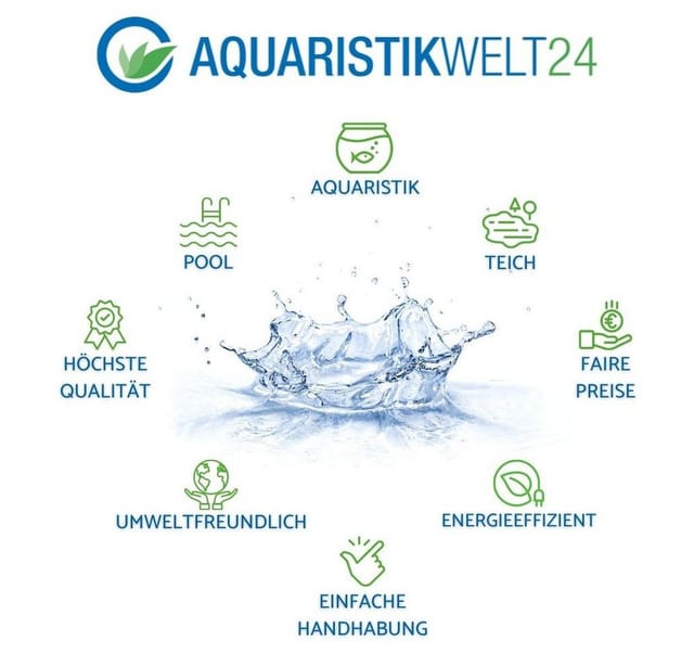 Aquaone Teichfilter AquaOne Teich Filteranlage Set Nr.48 CPF 30000 Druckfilter 37-180W regelbare Eco Teichpumpe Teichgröße bis 60000l Teichschlauch