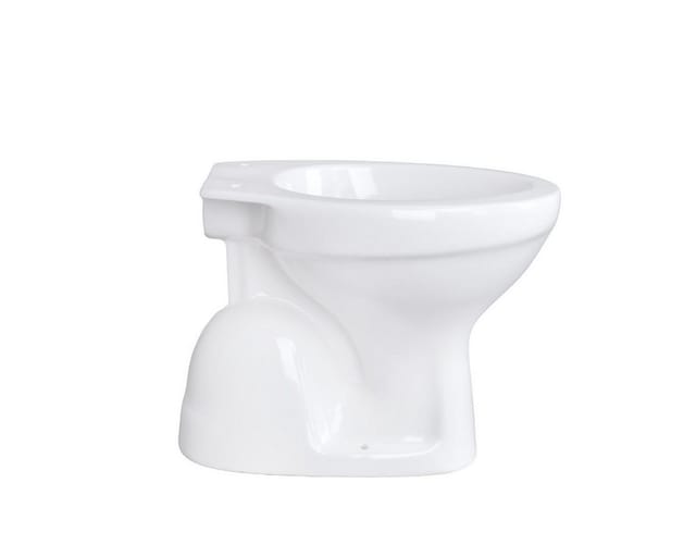 Belvit Tiefspül-WC BV-SW4001, Belvit Stand WC Toilette Abgang Senkrecht Boden Weiß Tiefspüler