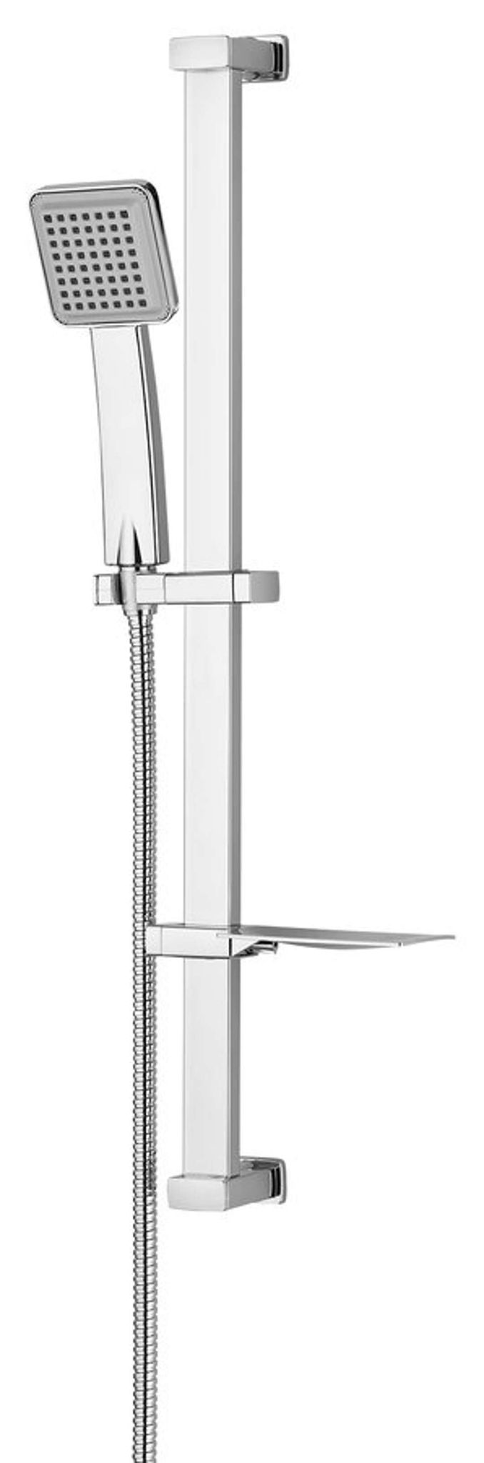 Aqualine Naja - Set Handbrause, Stange Und Schlauch, Chrom 11546