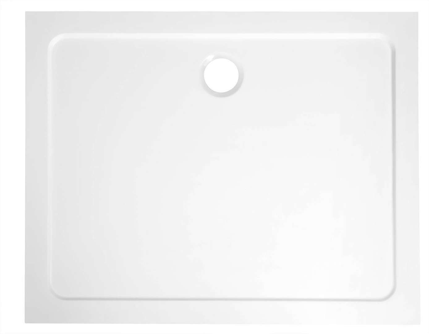Aqualine Tecmi - Duschwanne 80x70 Cm, Weiß Pq8070