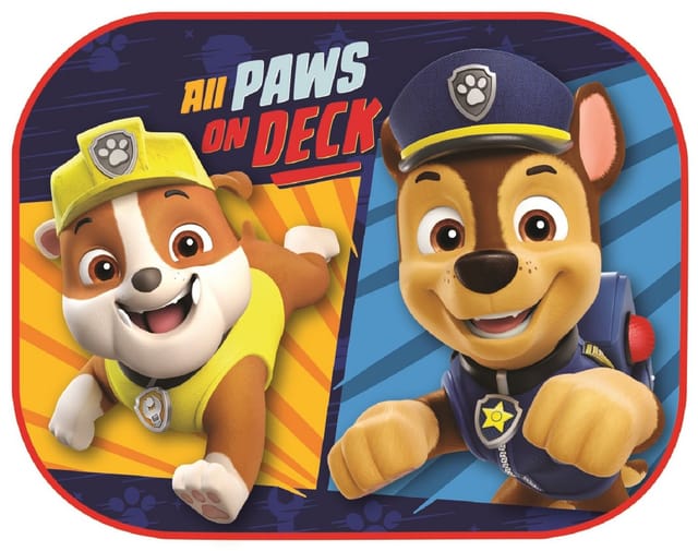 PAW PATROL Autosonnenschutz Sonnenschutz für Kinder schützt vor Sonne und sorgt für Unterhaltung