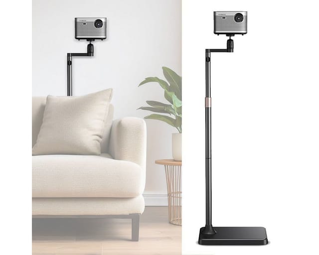 Divit Regal Beamer Standfuß BS6 360 Grad drehbarer Standfuß