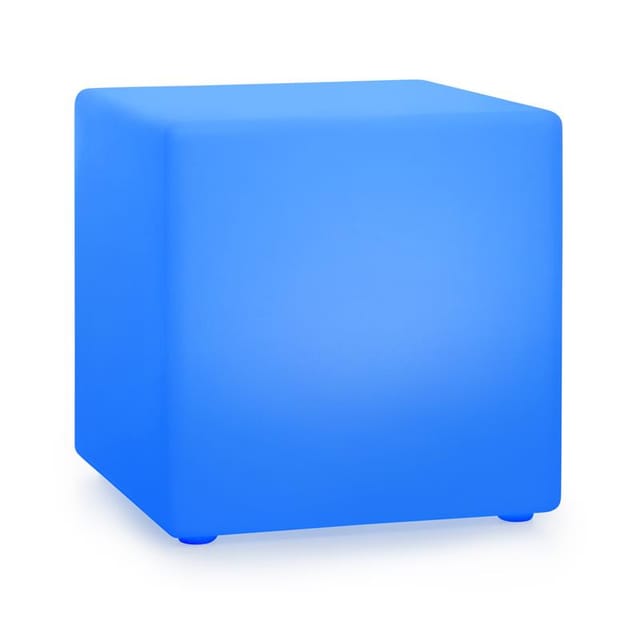blumfeldt Gartenstrahler Shinecube XL Leuchtwürfel, LED integriert