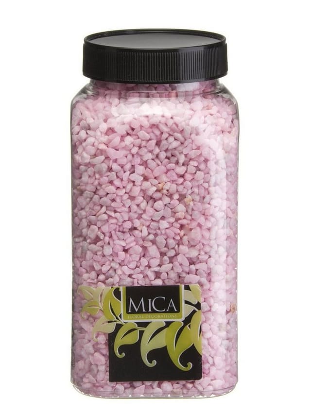 Mica Decorations Dekosteine Mica Decorations Dekoration Granulat rosa 650 ml 1