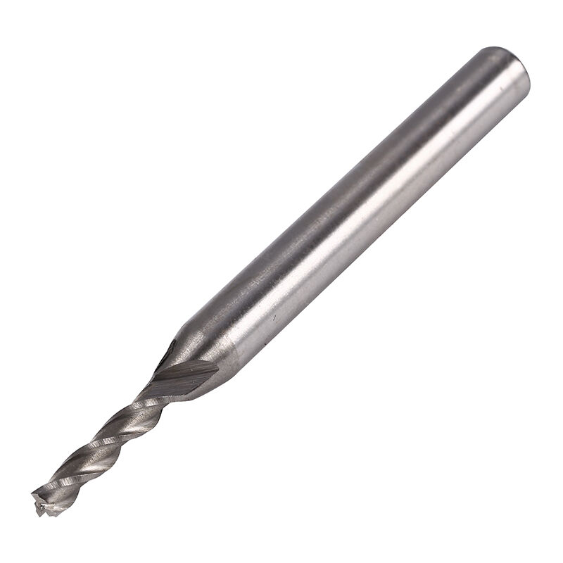 3-mm-bohrer, 3-schneidige Schneidkanten, Hss- Und Aluminium-fräser, Verlängerte Cnc-spitze, Robust Und Langlebig