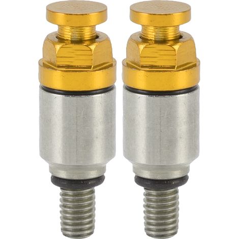 Stück M5x0,8 Entlüftungsventil Für Gabeln Aus Aluminiumlegierung Als Ersatz Für Crf150r Cr125r Cr250r Crf250r Gelb.