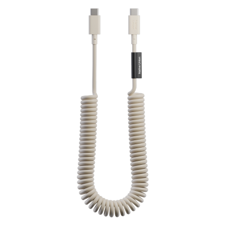 Native Union Pop Cable - Usb-c - Usb-c-kabel, 2,4 M 60 W (sandstein)