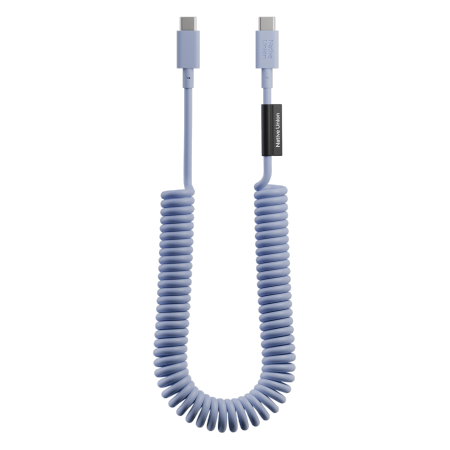 Native Union Pop Cable - Usb-c - Usb-c-kabel, 2,4 M 60 W (azur)