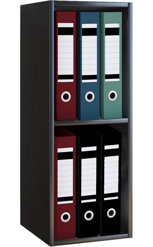 VCM Standregal Holz Büro Regal Bücher Ordner Aktenregal Offas 2f