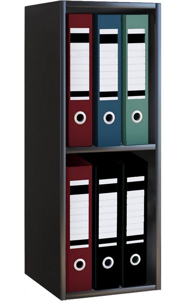 VCM Standregal Holz Büro Regal Bücher Ordner Aktenregal Offas 2f