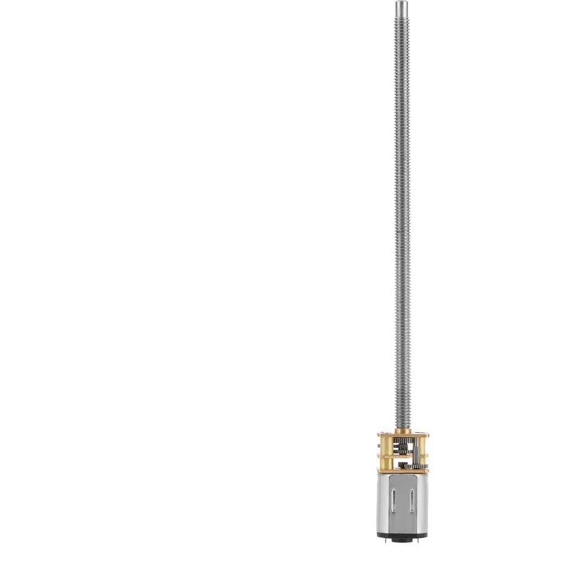 6/12v Gleichstrom-getriebemotor Mit M4 X 100mm Abtriebswelle, 30/60/100/150/200/300/400/600 U/min (6v 150 U/min)