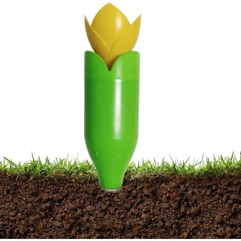 Tropfbewässerungssystem Für Pflanzgefäße, Automatische Gießkanne Für Den Außenbereich, Automatisches Bewässerungsgerät Mit Langsamer Wasserabgabe Für Rasen, Garten, Gewächshaus Und Terrasse