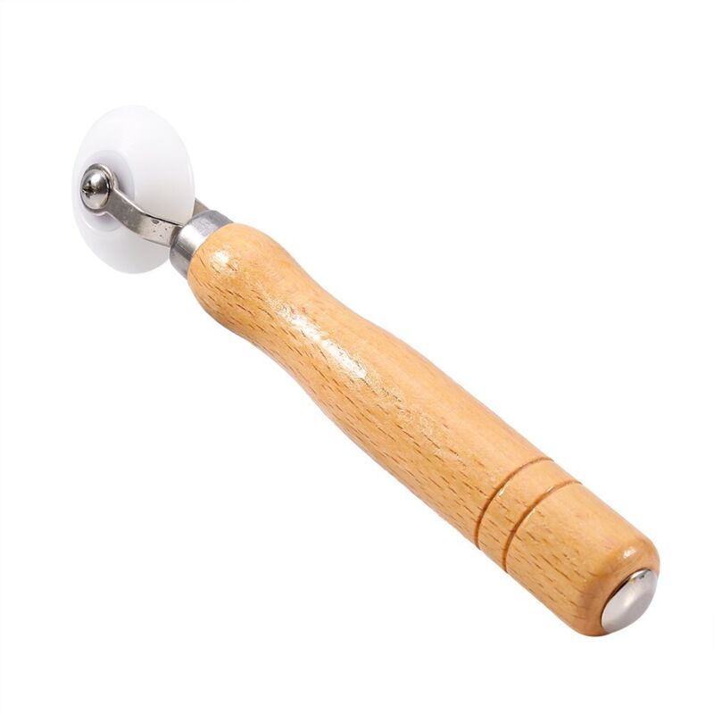 Andruckrolle Zum Tapezieren Von Außen- Und Innenecken, Griff Aus Naturholz, Heim-tapetendekoration, Diy-handwerkzeug, A