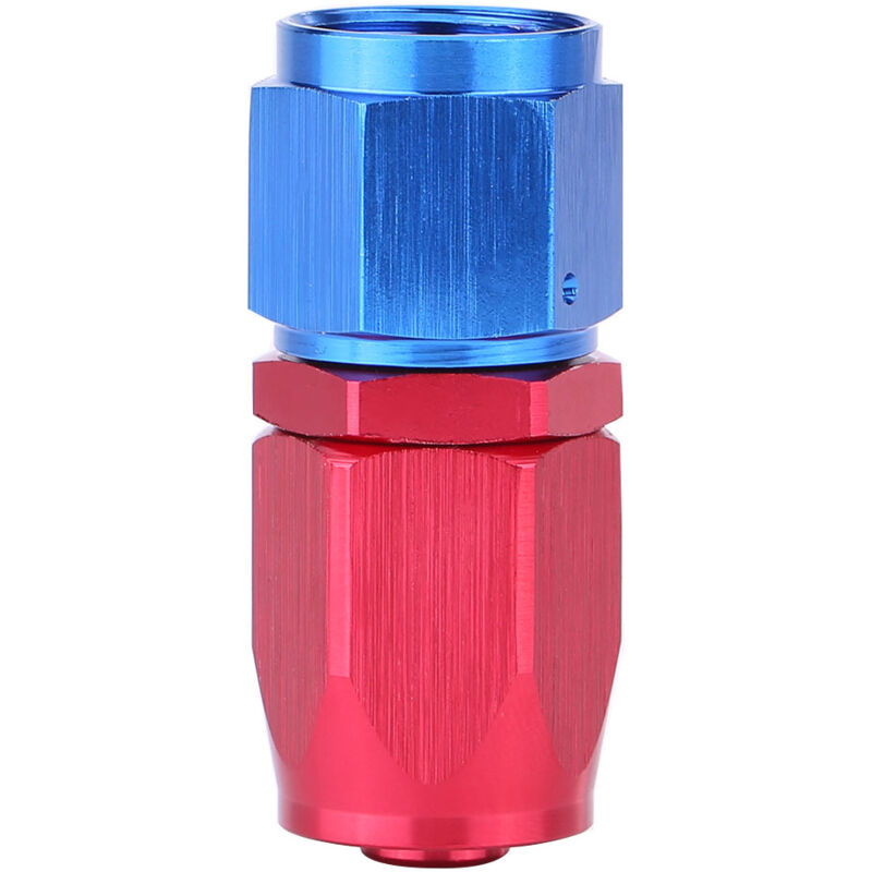 Ölkühleradapter Für An8-kraftstoffleitungsendstück Mit Drehgelenk, Blau Und Rot Eloxiert, 0°