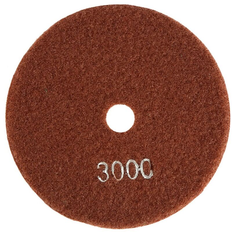 + 5 Zoll 125 Mm Nass-diamantpolierscheiben Für Granit, Beton Und Marmor (3000)