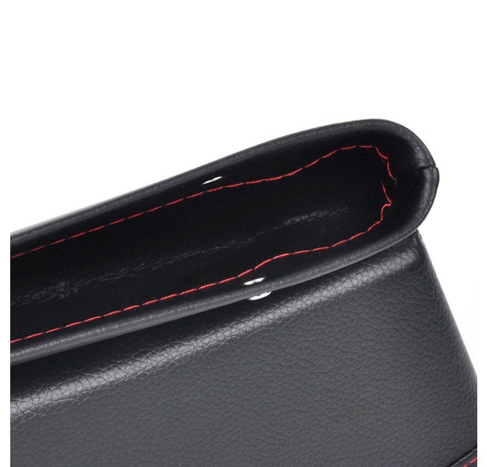 Bolwins Organizer L06C Autositz Lücke Aufbewahrung Box Ablagefach Handy Organizer Halter (Set, Aufbewahrungstasche für Sitzlücke), einfache Montage, universell passend Bild 5