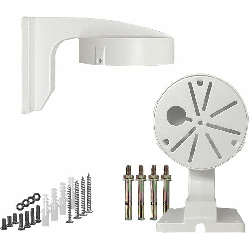 Aimoonsa Anschlussdose Für Sicherheitskameras, Kabelmanagementbox Kompatibel Mit Dome-kameras, Metall, Robuste Pulverbeschichtung, Cctv Ip-kamera
