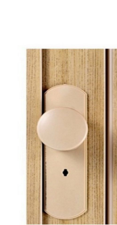 Standom Falttür Schiebetür Tür Eiche/Erle Fenster Schloss H.203cm Türbreite bis 100 cm (1 Karton, 1-St., 1 Set JS), teils vormontiert Bild 2
